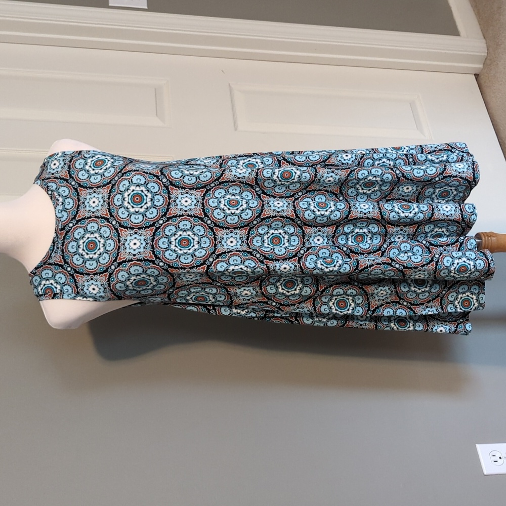 Loft Pattered Swing Dress